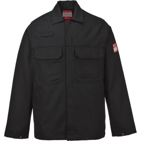 Veste de travail soudeur Bizweld Portwest Noir S