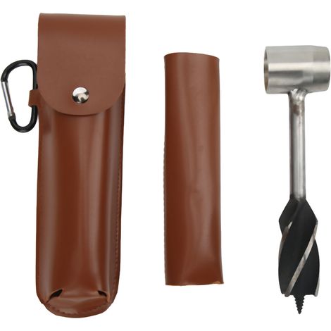 Tarière manuelle en acier allié pour le bois, outil multifonctionnel pour le travail du bois (1/5)