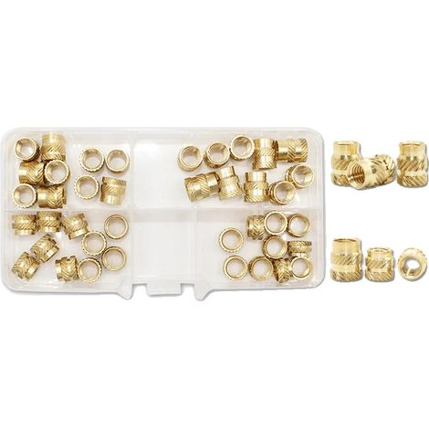 Einsatz, Messingmaterial, 3D-Druckkompatibilität, M8 Unterlegscheiben Set (1/2)