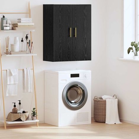 Meuble mural Chêne Noir 69,5 x 34 x 90 cm Bois d'Ingénierie, Design Moderne (1/5)