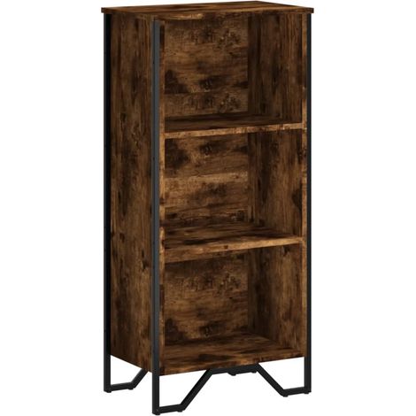 vidaXL Libreria Rovere Fumo 50x31x106 cm in Legno Multistrato (1/5)