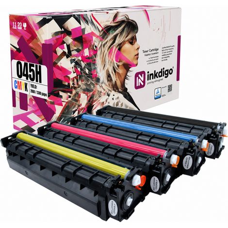 Inkdigo Toner CRG045 kompatibel mit Canon ColorimageCLASSMF632Cdw TÜV-zertifiziert (1/5)