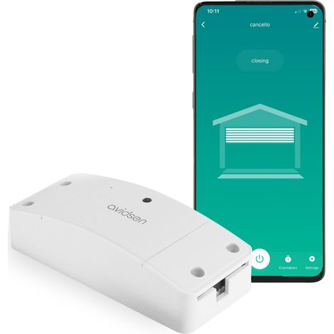 Módulo conectado para todas las marcas de puertas y puertas de garaje - HomeGate - Avidsen - 127041 (1/5)