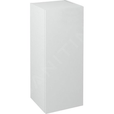 Meuble de rangement ESPACE 35x94x32cm, 1x porte, gauche/droite/blanc mat (1/5)