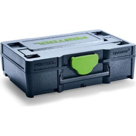 Festool Systainer SYS3 XXS 33 BL 205399 Cassetta di trasporto (L x L x A) 66 x 105 x 31 mm (1/6)