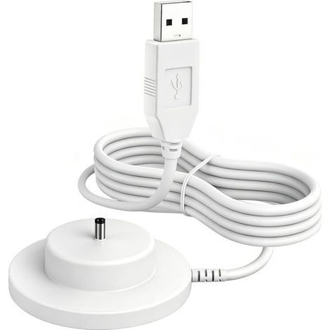 Caricabatterie USB da 9 V per Toniebox, cavo di alimentazione da 1,8 m per lettore audio Toniebox, stazione di ricarica USB per altoparlanti stereo esterni Toniebox. (1/5)