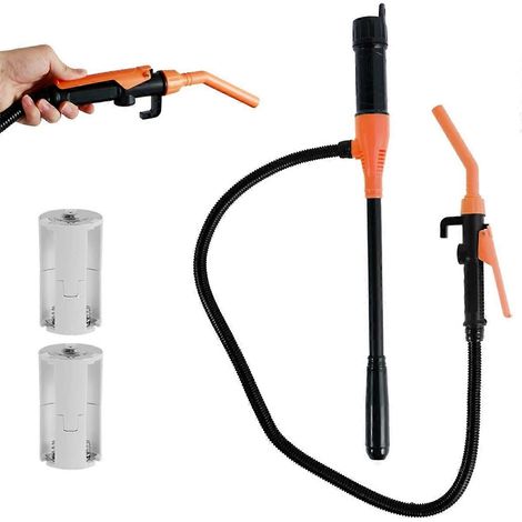 Pompe de transfert de liquide avec buse de contrôle de débit, 2,4 gallons, portable et efficace. (1/4)
