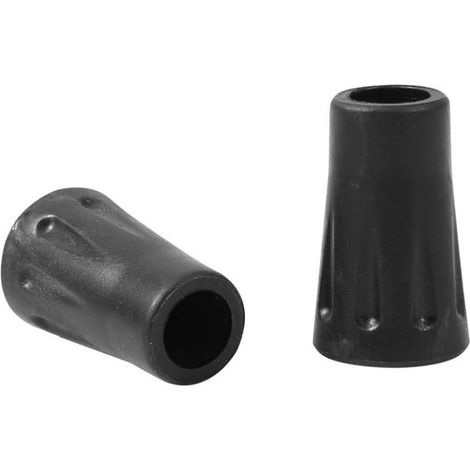 Überzüge für Wanderstöcke (2er-Pack, schwarz)