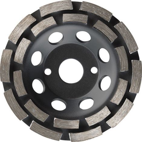 Kwb, Disco Abrasivo Diamantato Aggresso-Flex, 115 mm, 2 File, Per Smerigliatrice Angolare