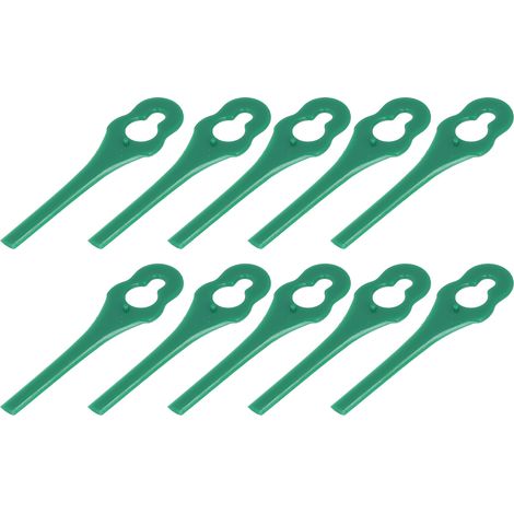 100 Lames de Remplacement en Plastique pour Tondeuse à Gazon et Taille-Haies - Accessoires de Jardin (1/5)