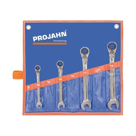 PROJAHN GearTech Schlüssel Satz 4tlg., umschaltbar, in Rolltasche, PR3993 (1/3)