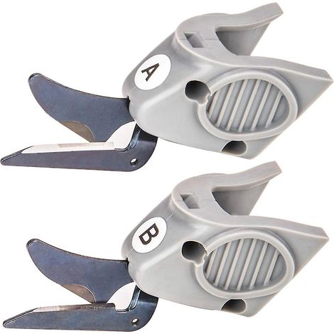 Tête de coupe compatible avec les ciseaux électriques pour tissu WBT-1, 1 jeu de têtes de coupe A et 1 jeu de têtes de coupe A (1/4)