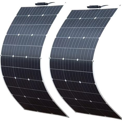 Panneau Solaire Flexible, Haute Efficacité 100W/120W, Design Léger (1/2)