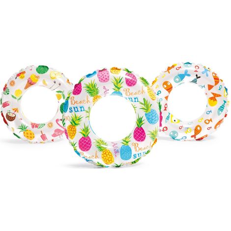 Bouée de natation pour enfants, couleurs de cheveux mélangées, PVC (1/5)