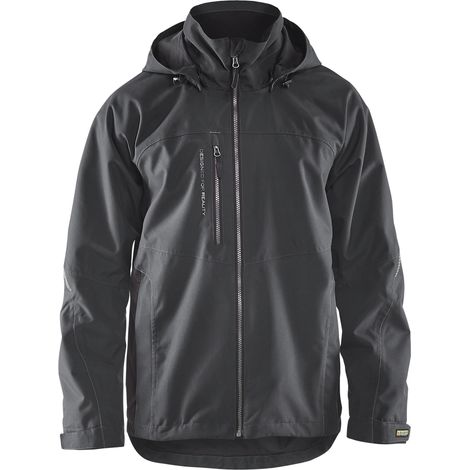 Chaqueta de trabajo hardshell 4790 - Gris oscuro/Negro XL
