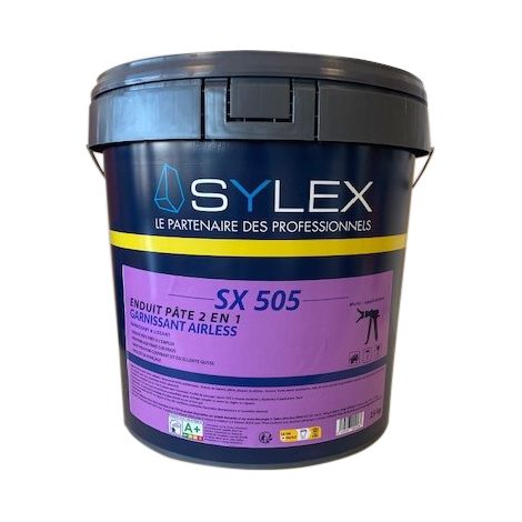 SYLEX Enduit garnissant SX505 2 en 1 airless et manuel 25 kg