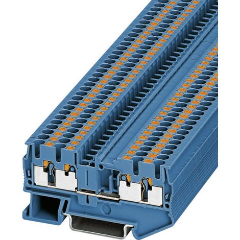 Phoenix Contact 3209581 Durchgangsklemme 5.2 mm Schnellanschluss Blau 1 St.
