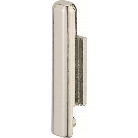 Paire d'embout 2838.00 de tringles plates pour rainure de 15 x 20 mm - STREMLER