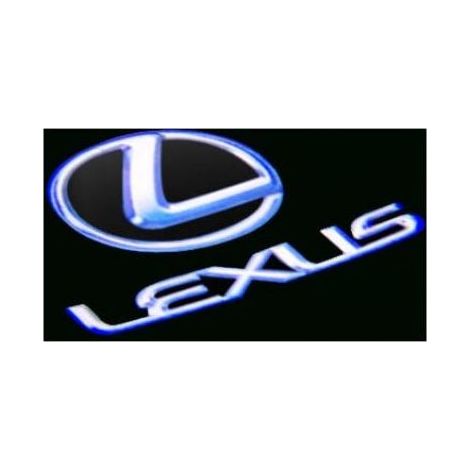 Türprojektorleuchte – Hochleistungs-LED – Kompatibel mit Lexus LS, RX, ES, IS, LX – Ohne Ring – 2 Stück