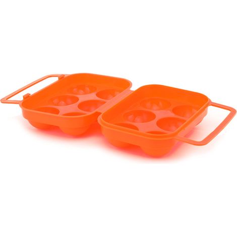 Support À Oeufs - Boîte De Transport Portable Pour 6 Oeufs - En Plastique Abs - Pour Camping Et Activités Extérieures - 1 Pièce (1/5)