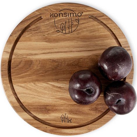 KONSIMO LESTE Schneidebrett, Eiche geölt (1/5)