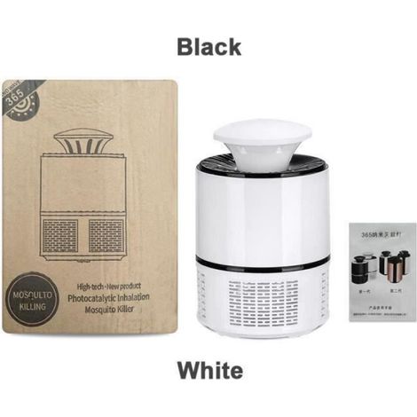 LED Lampe Anti Moustique Insecte Electrique 5V-Tueur de moustiques-Photocatalyseur anti-moustique USB-Blanc L QUI16307 (1/4)