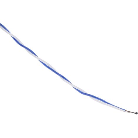 Thermocouple type T Ø 1/0.2mm, L 1m, +200°C max à Câble ( Prix pour Paquet de 5 )