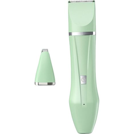 Multifunctional pet paw clipper, rechargeable and waterproof, with digital display, professional, for dogs and cats, mint color. - AquaForge (1/5)