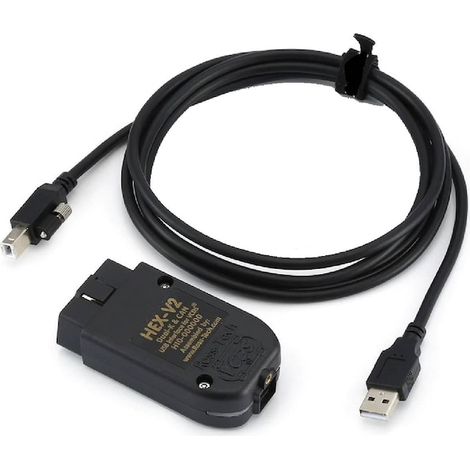 Interface de diagnostic automobile VCDS VAG-COM pour VW, Audi, Skoda et Seat (2025 AutoECU) (1/5)