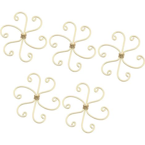 Supports de tige en fer 5 pices Accessoires pratiques (1/5)
