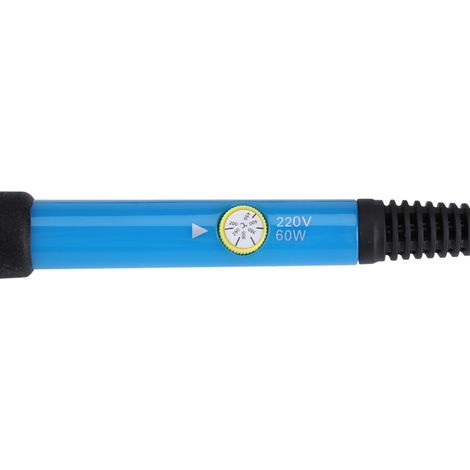 60-W-Elektrolötkolben mit einstellbarer Temperatur, Handwerkzeugset mit Schalterknopf, 220-V-EU-Stecker (1/5)