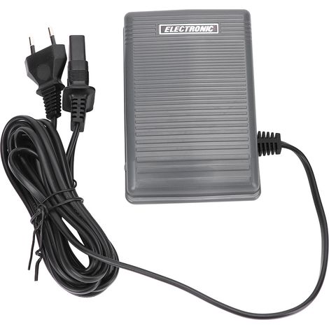 Fußpedal für Brother Nähmaschinen, 220–240-V-Netzkabel mit EU-Stecker (1/5)