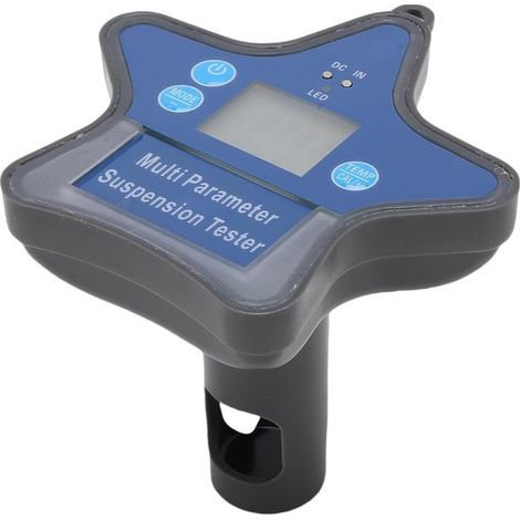 Appareil de mesure numérique de la qualité de l'eau avec connectivité Bluetooth et capteur de température intégré. Mesure le pH, le potentiel redox (ORP) et la teneur en matières solides totales. (1/5)