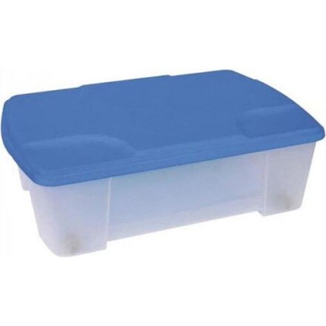 CONTENITORE MULTIUSO 565X390XH180 TRAS/BLU - ART PLAST (1/4)
