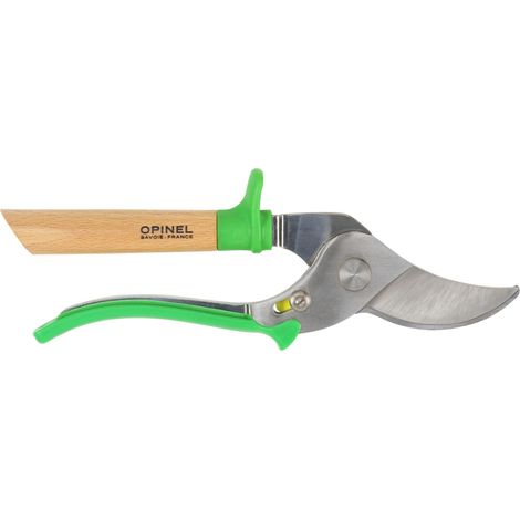 Tijeras de podar Opinel Vert Prairie capacidad de corte 20 mm