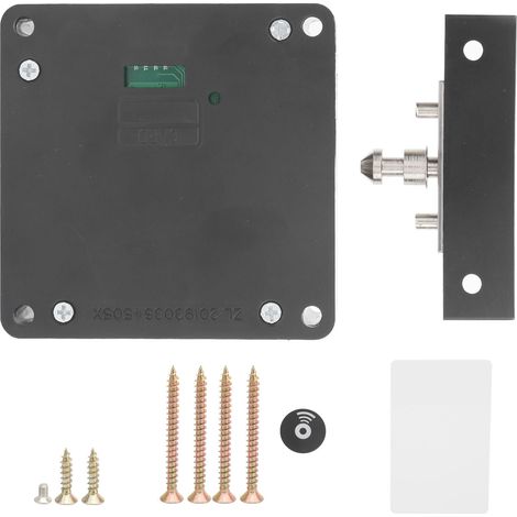 Ortviai Serrure Intelligente Sans Trou pour Cabinet et Armoire T8+ avec Application Bluetooth et Déverrouillage par Carte IC (1/3)