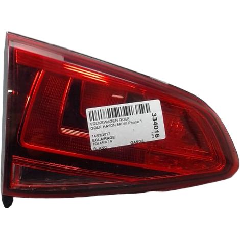 [PRODUIT D'OCCASION] Feu Arriere Interieur Gauche VOLKSWAGEN Golf VII Phase 1 (5g) 2012-... ♻️ Ref Oe. 5g0945093ae - Garantie à vie (1/3)