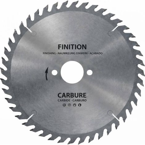 Lame de Scie Circulaire HM Portative D. 230 x Al. 30 x Z40 Alt - Pour Découpe du Bois - Diamwood (1/2)