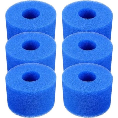 Cartouches Filtre Piscine Mousse Jacuzzi Type S1 Bleu (1/5)