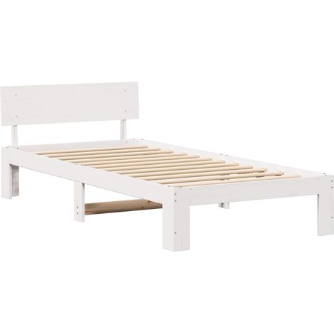 Maison Exclusive - Estructura de cama 90 x 200 cm Madera de pino (1/4)