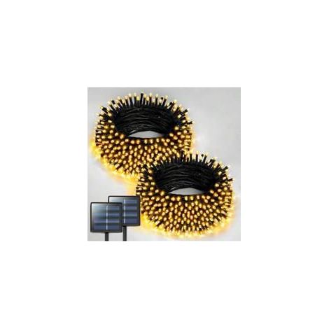 Outdoor Solar Light String Christmas Holiday Courtyard Garden Decoration Layout Starry Sky Lights (1/3)