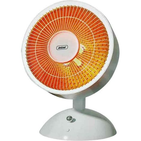 Andowl - Riscaldatore Al Quarzo Per Interni Portatile Ricaricabile Regolabile Da Tavolo 1000w Q-nf1000 - (1/5)