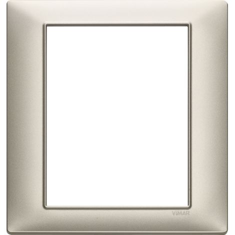 VIMAR - 14668.21 Placca 8M nichel opaco