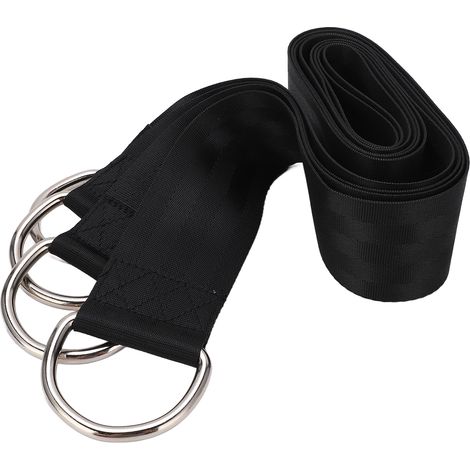 Kit sangle de suspension pour balançoire en corde, grande capacité de charge, hamac, mousquetons (1/5)