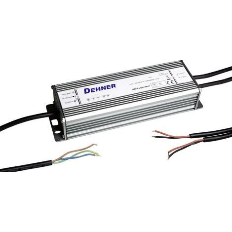 Transformateur Dehner Elektronik 12V150W IP67 étanche (1/5)