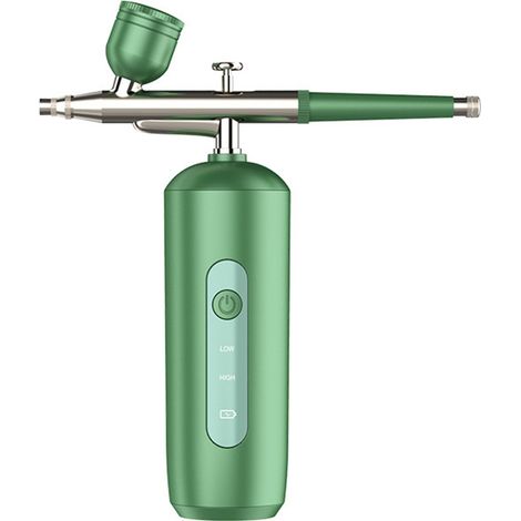 Airbrush - Sans Fil - Rechargeable - Pour Soins Visage Corps - Mini Portatif - 1 Pièce