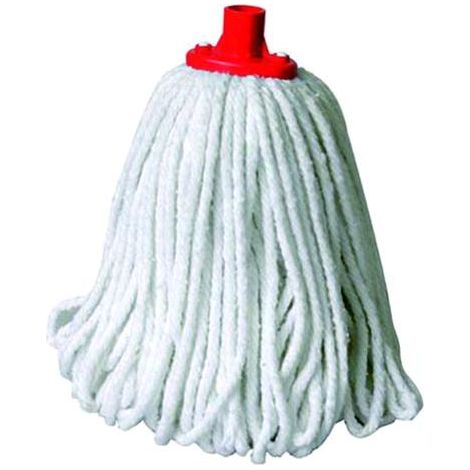 Mop Lavapavimenti Senza Manico Cotone Super-Candido Gr. 200 (1/2)