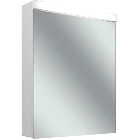 Armario con espejo iluminado Schneider LOW basic LED 15, 1 puerta (1/5)