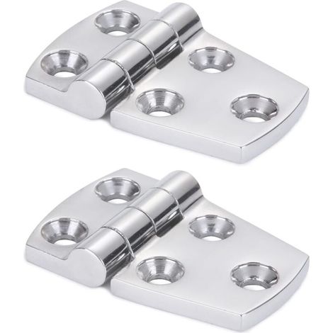 Support de matériel Porte Charnière Acier À toute épreuve Charnière de bateau en acier Cabinet Plateforme Charnière en acier inoxydable (1/4)
