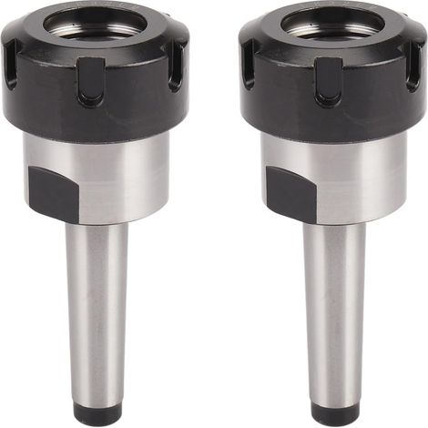 2X Cnc Machine Outil Support Mt2 Er32 M10 Pince de Serrage Cône Morse Support Outil Mt2-Er32 Pince de Serrage Support (1/5)